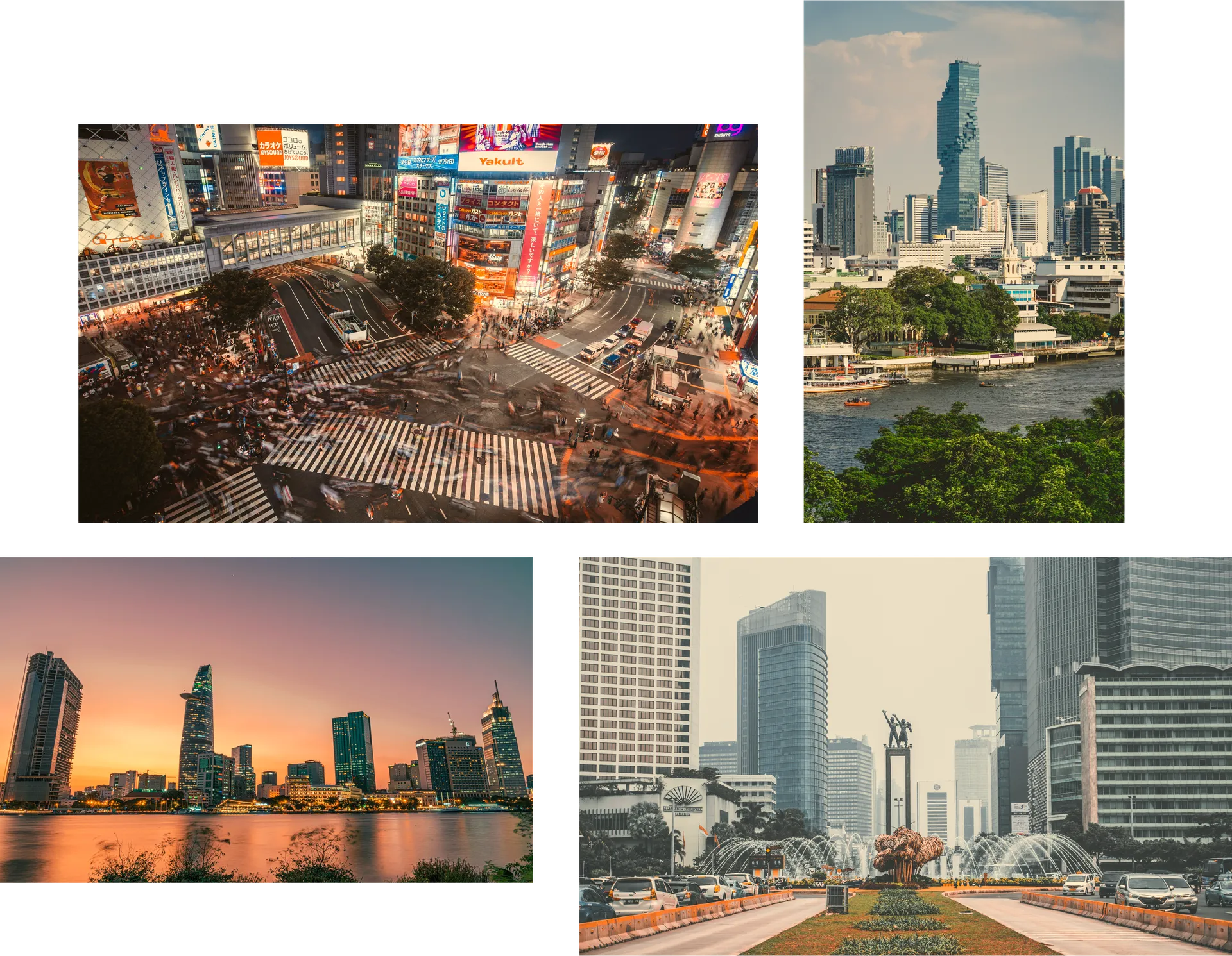 Collage representing Borderless connections